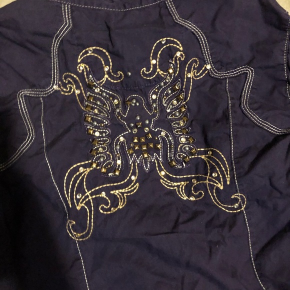 Rock 47 by wranglers button down - Picture 3 of 9